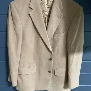 Brooks Brothers camel hair jacket